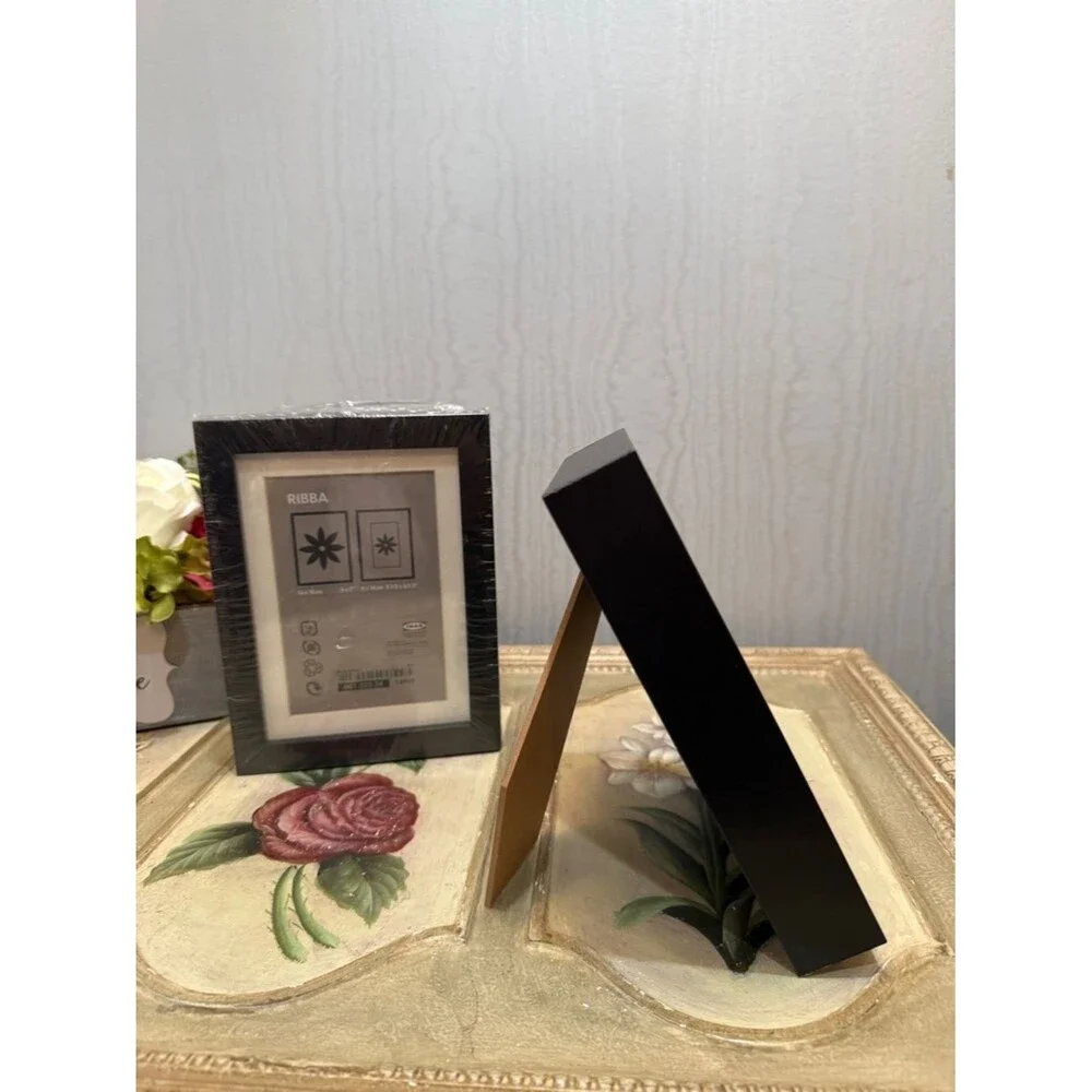 IKEA RIBBA Black Picture Photo Frames Set of Two